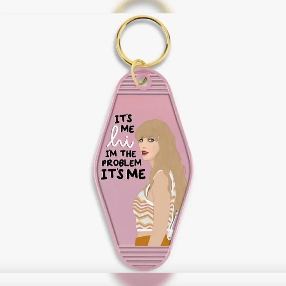 TAYLOR SWIFT ANTI HERO MOTEL KEY CHAIN